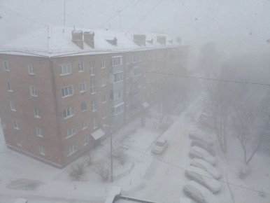 Сильный ветер и метель обещают в Красноярске 26 ноября
