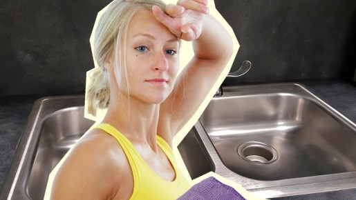 У хорошей хозяйки мойка на кухне блестит, как зеркало: вот как этого добиться