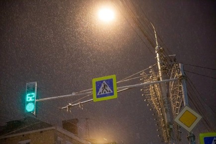 В Красноярске днем 26 ноября ожидается метель