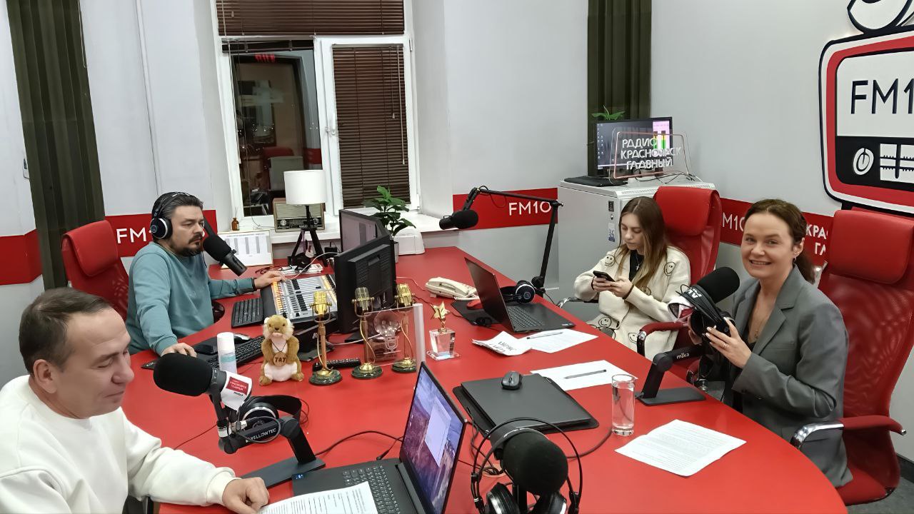 #благоустройство. В вечернем эфире радио "Красноярск.Главный" говорили про благоустройство