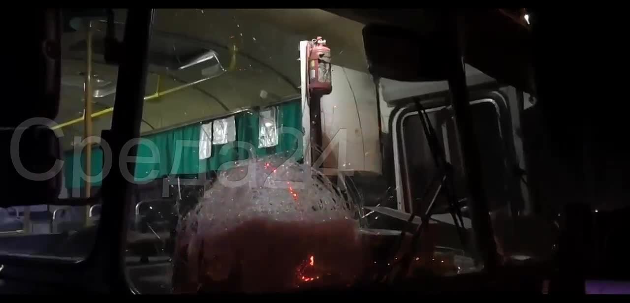 В Минусинске автобус сбил пешехода