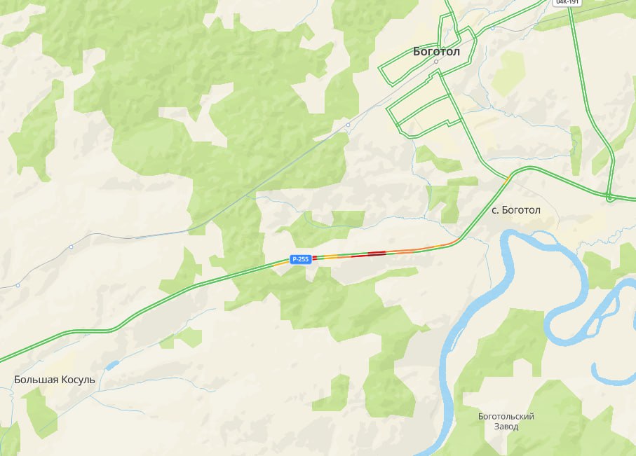 Фура Wildberries перегородила трассу у Боготола Фура Wildberries перегородила трассу у Боготола