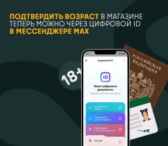 В Красноярском крае запускают систему подтверждения возраста с помощью мессенджера MAX