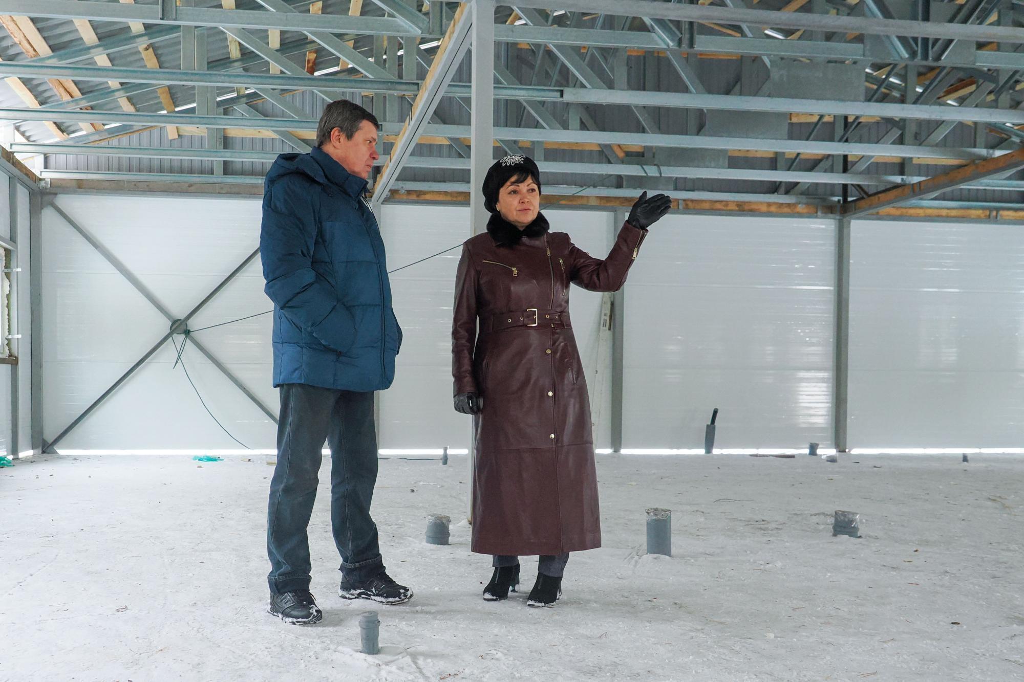 Реконструкция «Березки» идет полным ходом Реконструкция «Березки» идет полным ходом