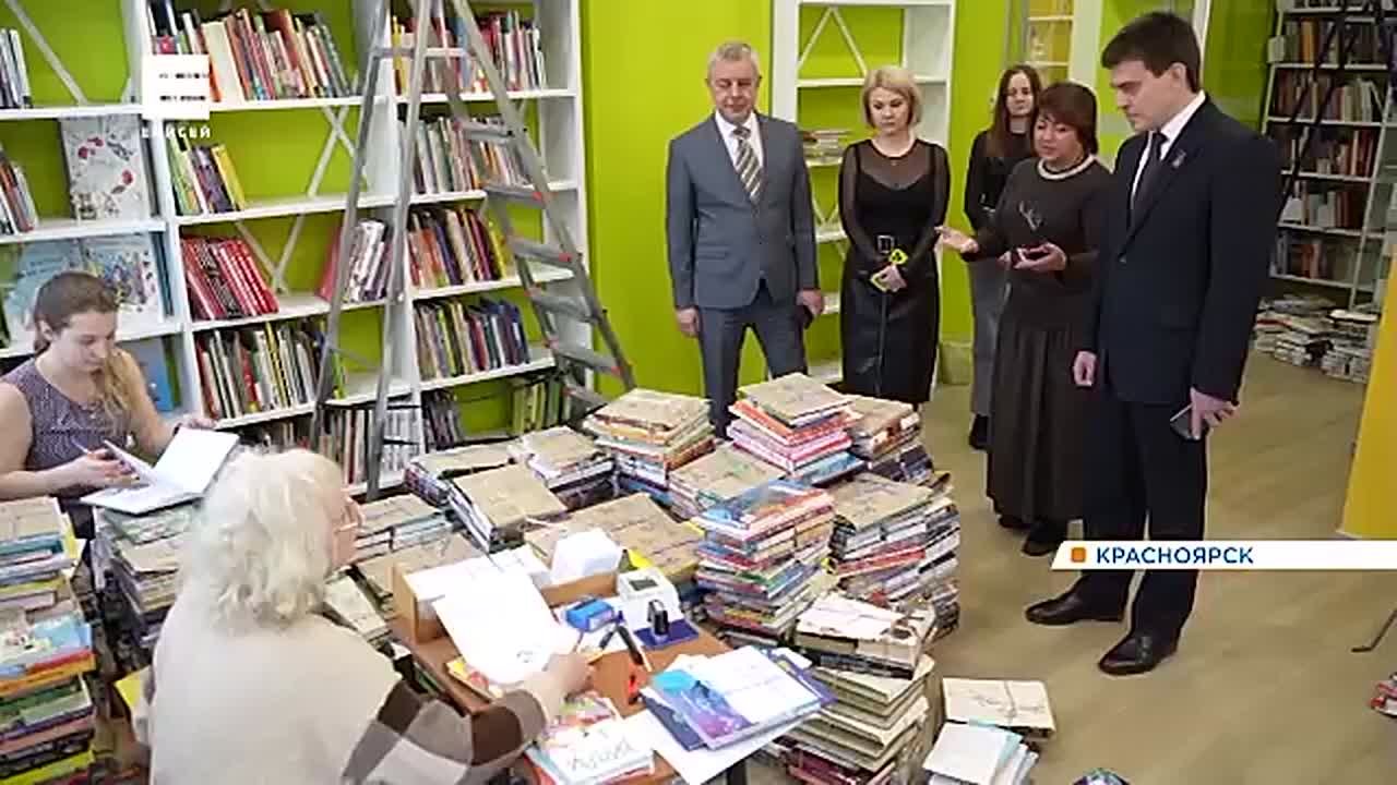 В Красноярске закончили ремонт детской библиотеки на улице Юности