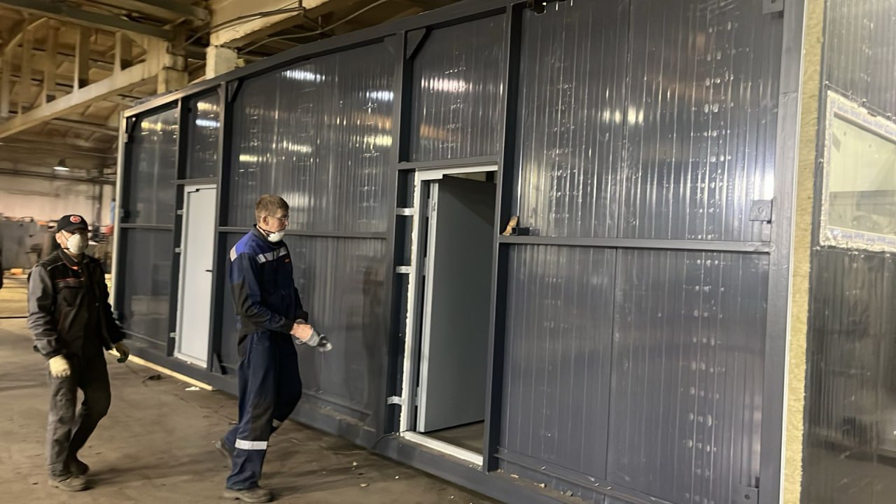 #ЖКХ. В с. Толстихино Манско-Уярского округа приступают к монтажу блочно-модульной котельной #ЖКХ. В с. Толстихино Манско-Уярского округа приступают к монтажу блочно-модульной котельной