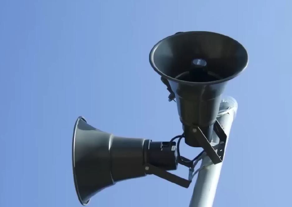 Сегодня на пару минут завоют тревожные сирены