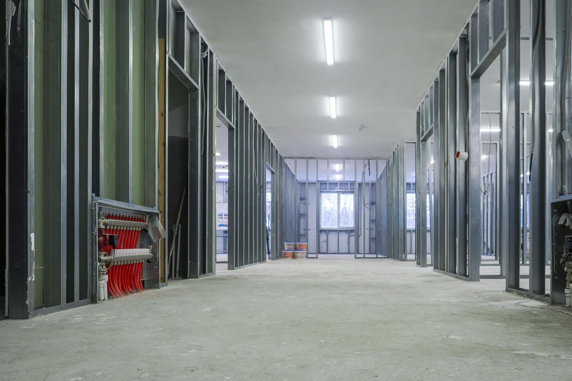 Реконструкция «Березки» идет полным ходом Реконструкция «Березки» идет полным ходом