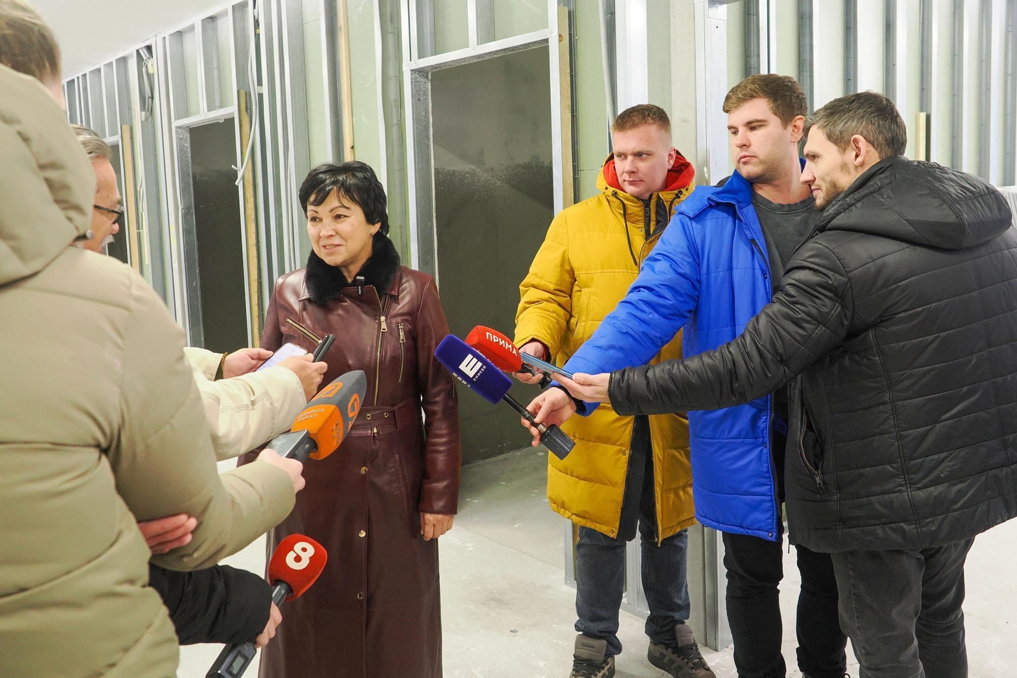 Реконструкция «Березки» идет полным ходом Реконструкция «Березки» идет полным ходом