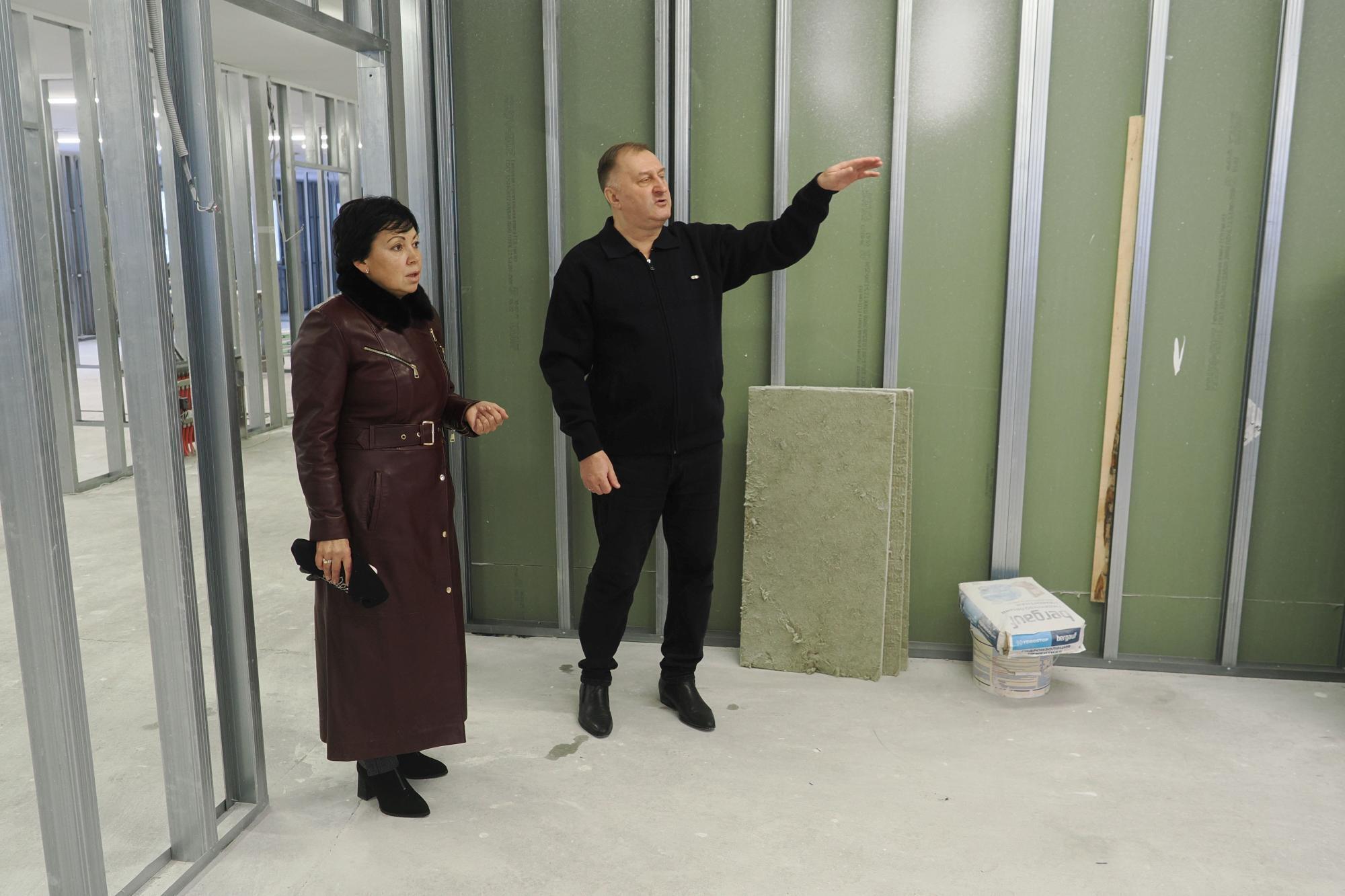 Реконструкция «Березки» идет полным ходом Реконструкция «Березки» идет полным ходом