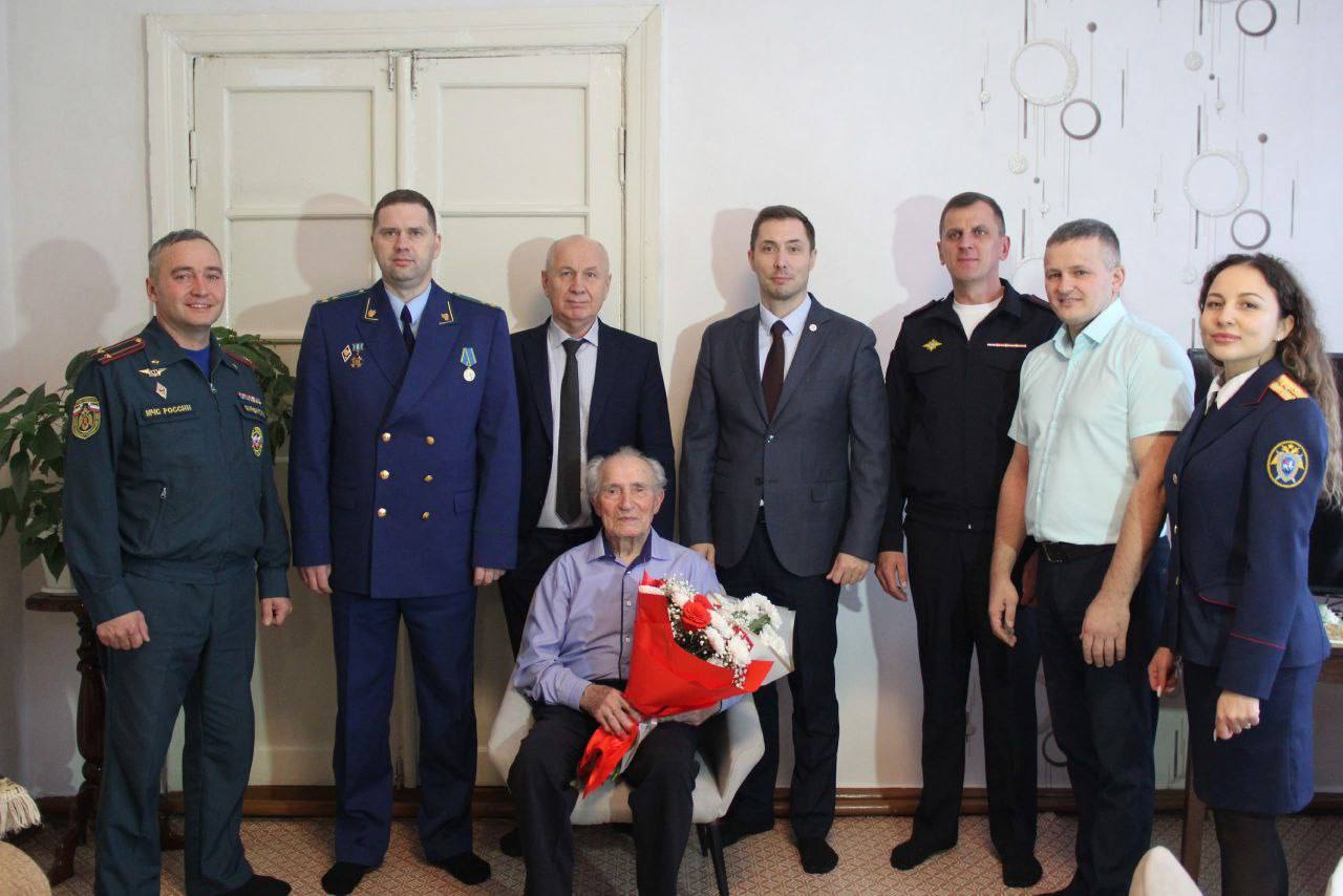 100-летний юбилей ветерана Великой Отечественной войны!