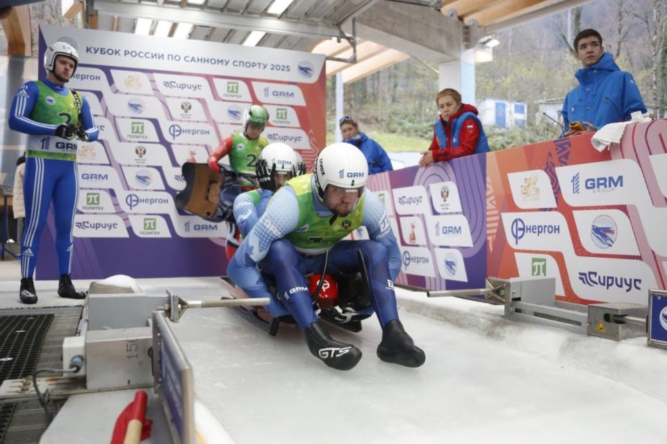 Красноярские саночники – победители и призеры Кубка России