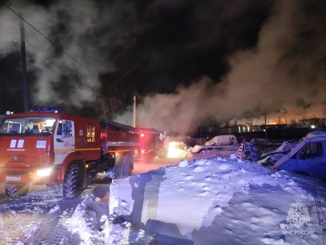 В результате пожара в жилом доме на ул. Терешковой в Лесосибирске зафиксирована гибель человека