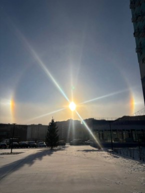 Гало над Красноярском. Собрали для вас подборку фото от подписчиков ТВК