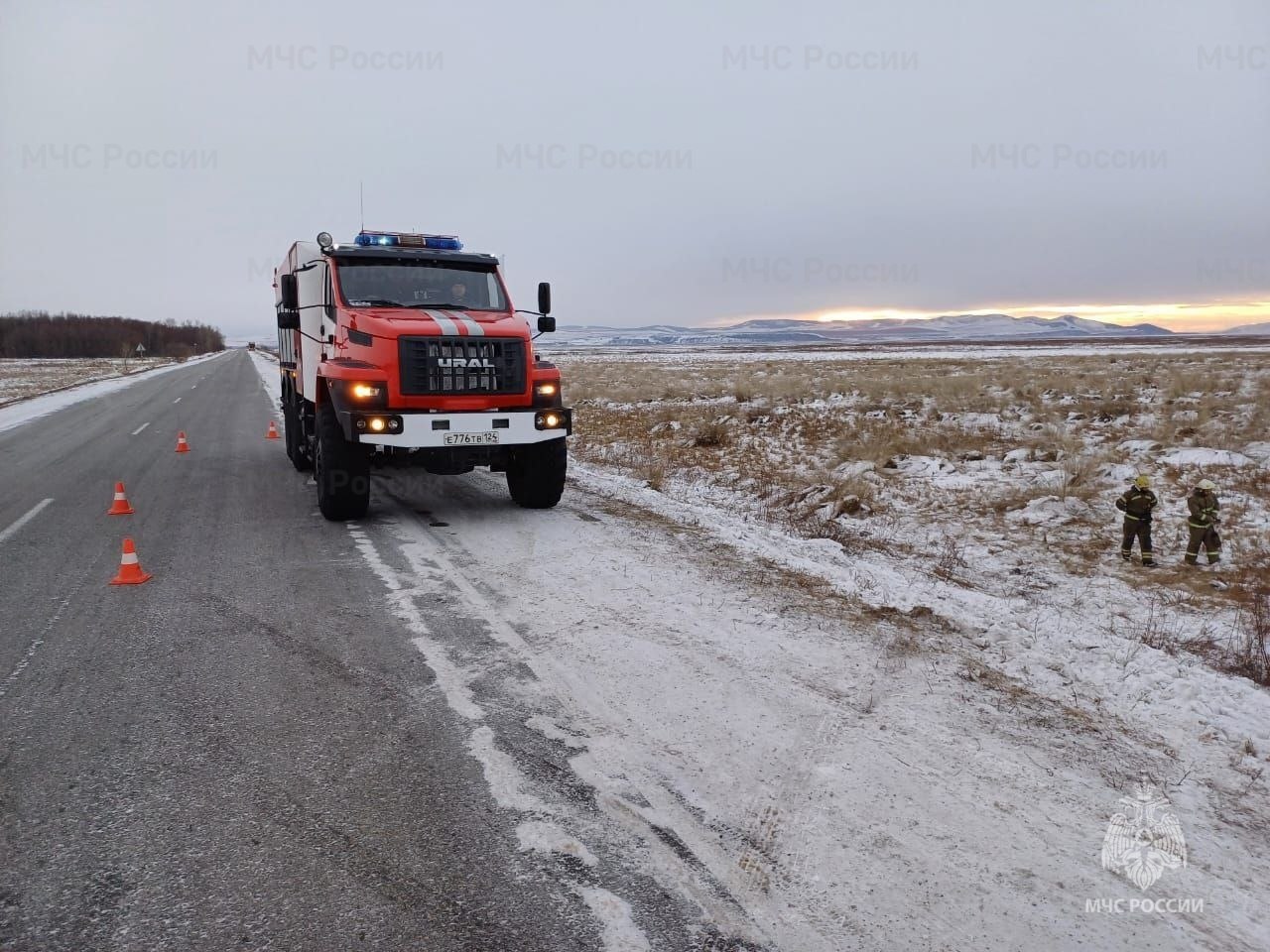 93 пункта обогрева действуют на загородных трассах Красноярского края