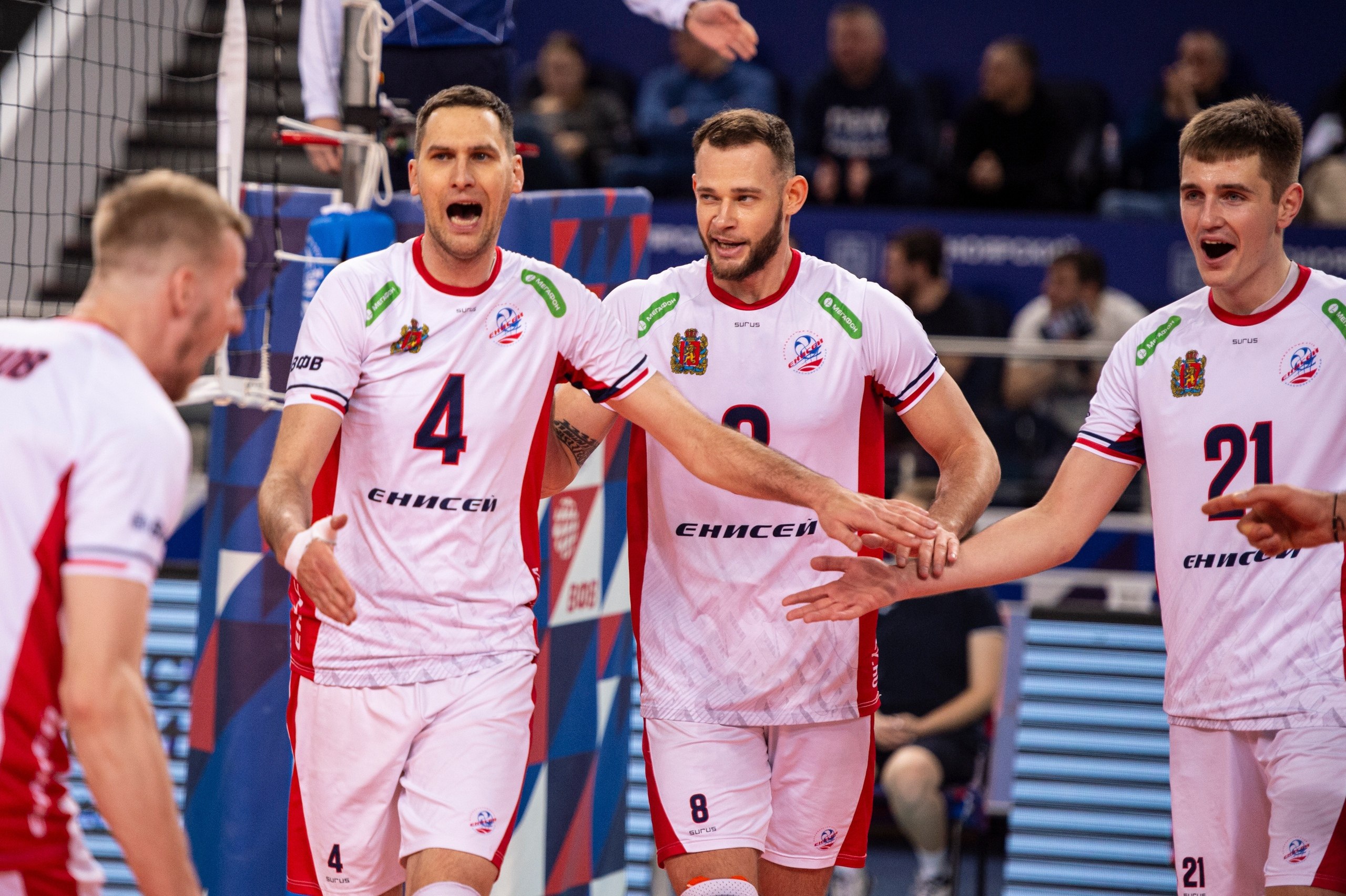 Волейбольный «Енисей» обыграл «Нову» в чемпионате России