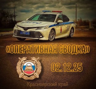 Обзор ДТП за сутки. 2 декабря 2025 года на дорогах Красноярского края произошло 14 дорожнотранспортных происшествий, в которых: пострадали 21 человек;