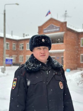 Зеленогорка поблагодарила участкового за профессионализм и желание помочь