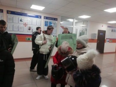 Межрегиональный учебный центр ГУФСИН посетили воспитанники Красноярского детского дома № 1