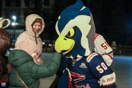 Накануне в Красноярске прошел День хоккея