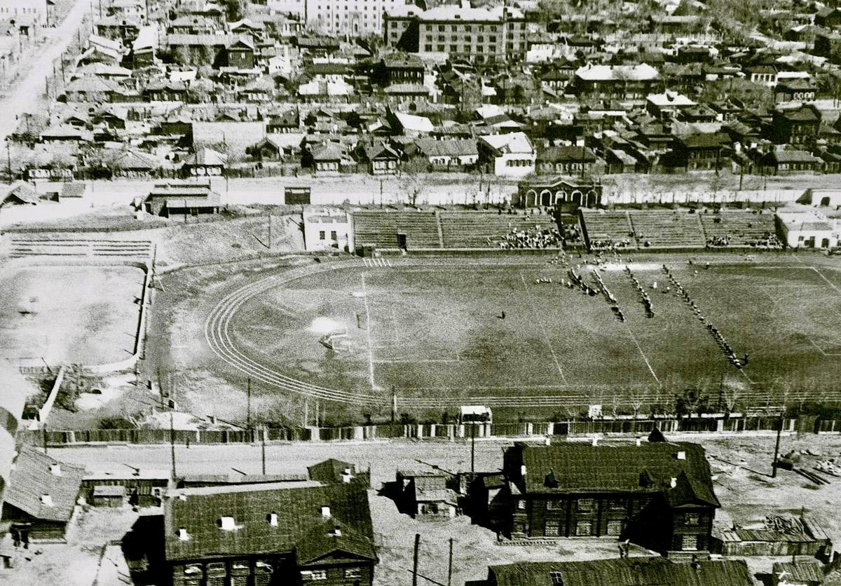 Стадион «Динамо». 1961г