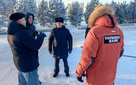 Руководитель красноярской Госавтоинспекции принял участие в выездном рабочем совещании на острове Татышев