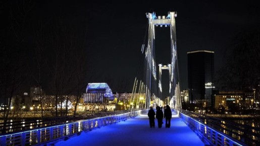 Прогулки по вечернему Красноярску