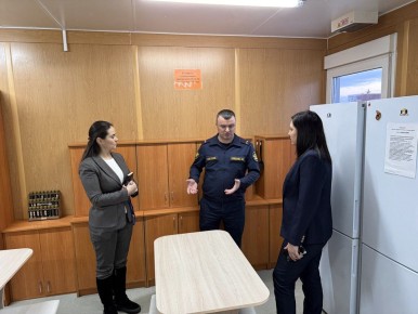 ИУФИЦ №1 ИК-15 посетили члены Общественной наблюдательной комиссии Красноярского края