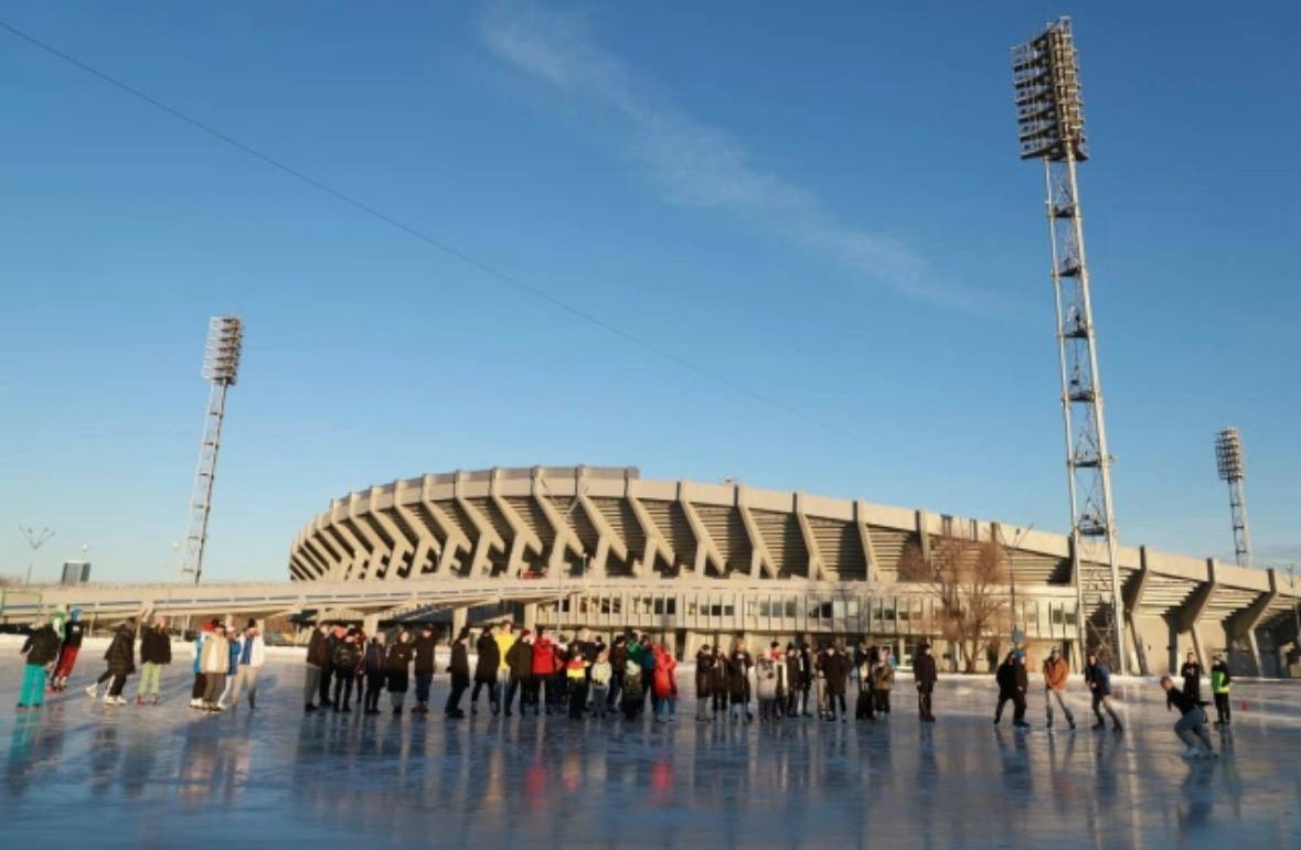 В Красноярске открывается еще один большой каток