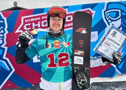 Дмитрий Логинов – победитель этапа Кубка России в слалом-гиганте