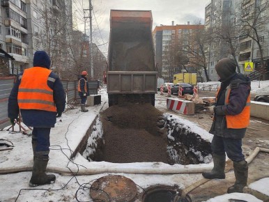 КрасКом завершил строительство канализационных сетей на Горького