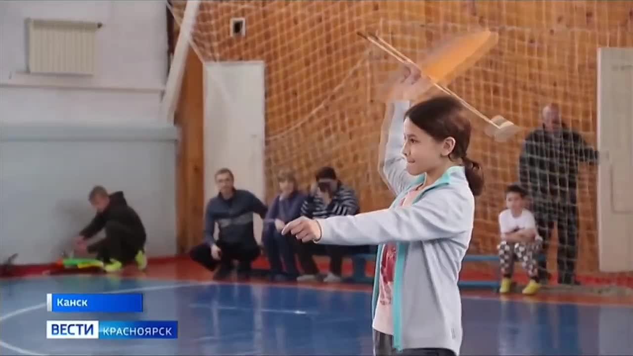 В Канске прошли соревнования юных авиамоделистов