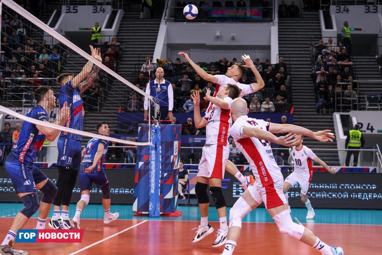 Волейбольный «Енисей» уступил «Динамо» Волейбольный «Енисей» уступил «Динамо»