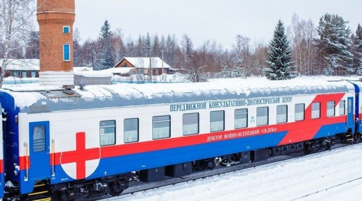 Поезд здоровья посетит 4 станции в Красноярском крае в декабре