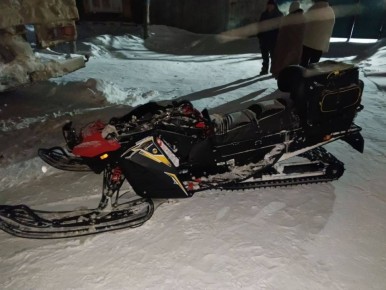 Водитель снегохода погиб в результате аварии в Балахтинском районе