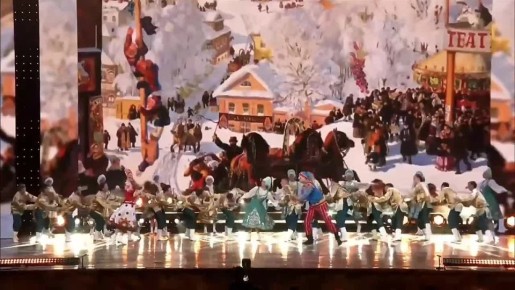 Ансамбль «Енисейские зори» выступил в Государственном Кремлёвском дворце