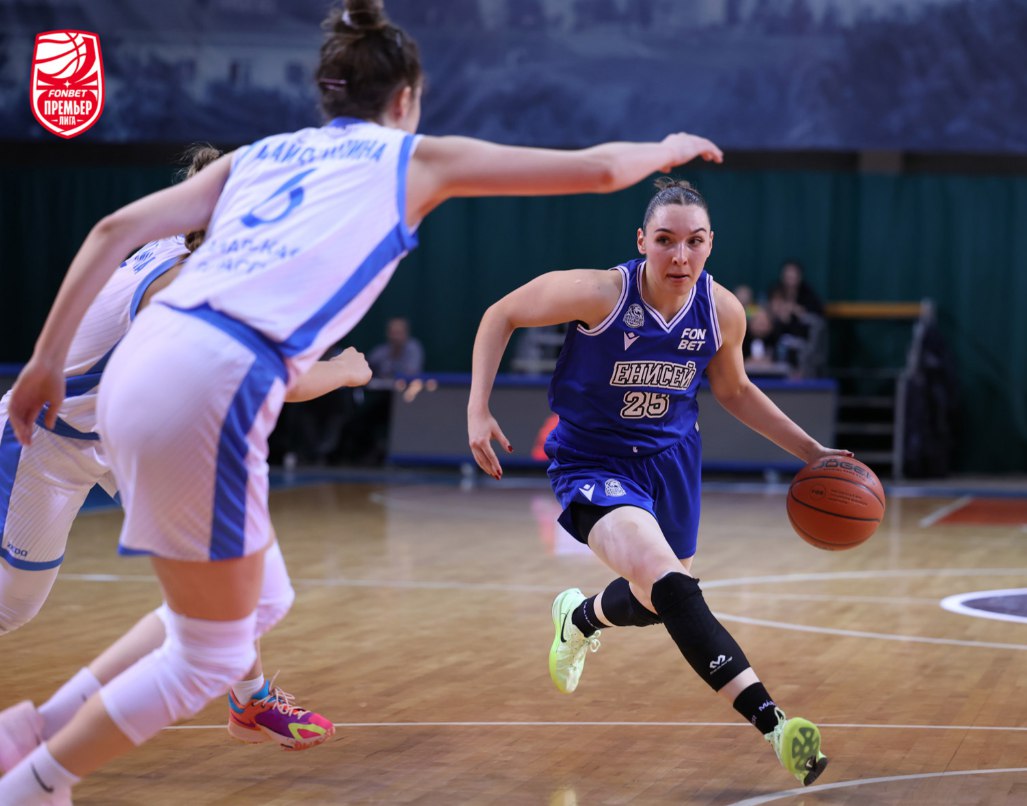 Баскетболистки «Енисея» выиграли третий матч подряд