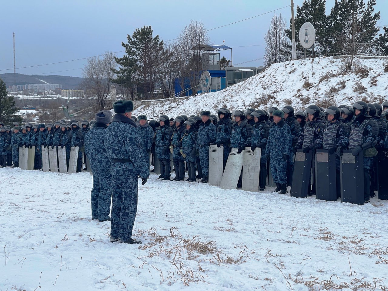 В ГУФСИН России по Красноярскому краю прошли тактико-строевые занятия В ГУФСИН России по Красноярскому краю прошли тактико-строевые занятия
