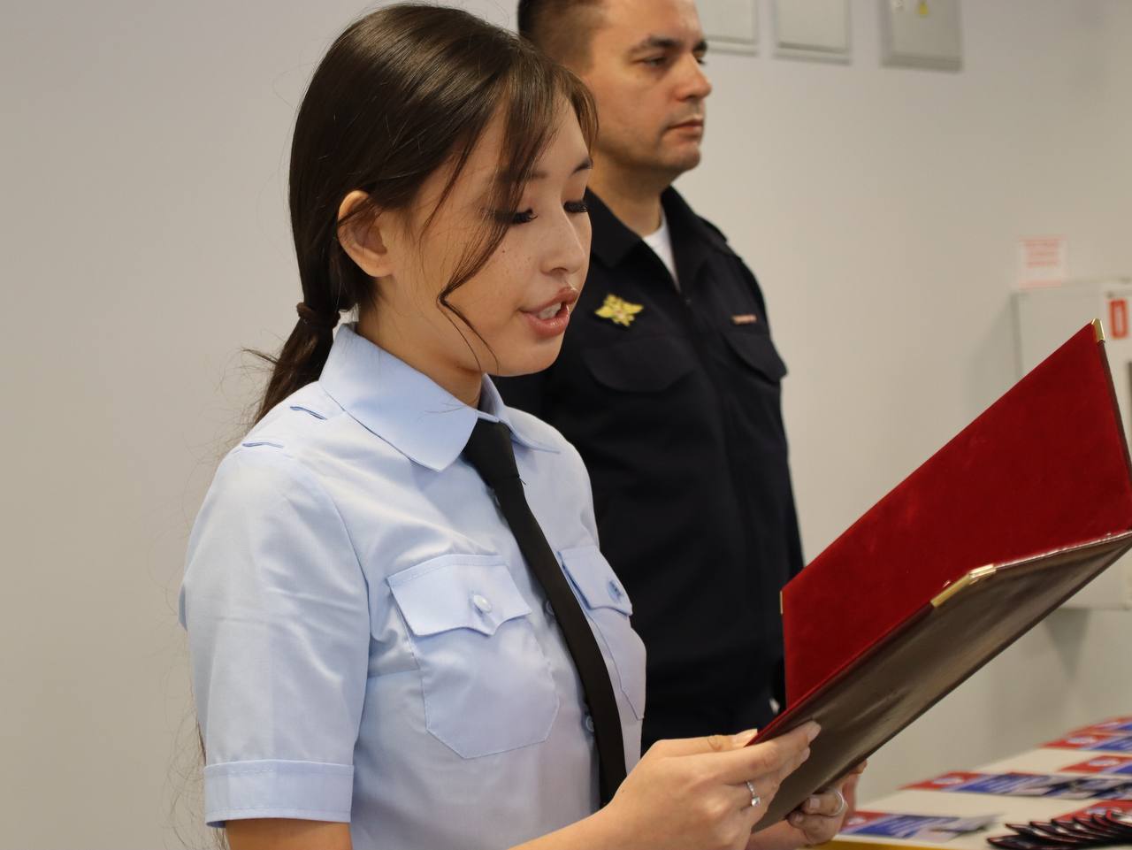 Торжественное посвящение в юные полицейские! Торжественное посвящение в юные полицейские!