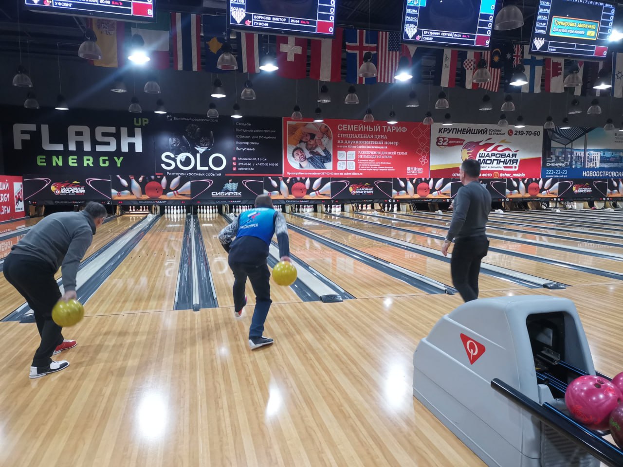 Команда ветеранов ГУФСИН России по Красноярскому краю стала бронзовым призером чемпионата «Динамо» по боулингу