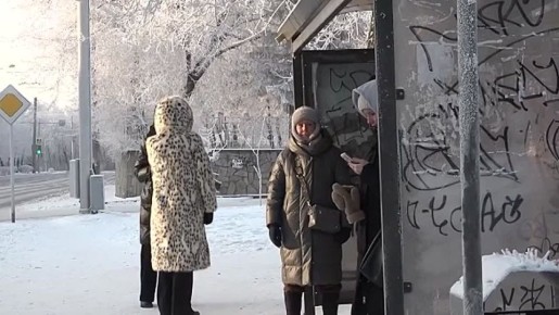 В КРАСНОЯРСКИХ АВТОБУСАХ ХОЛОДНО?