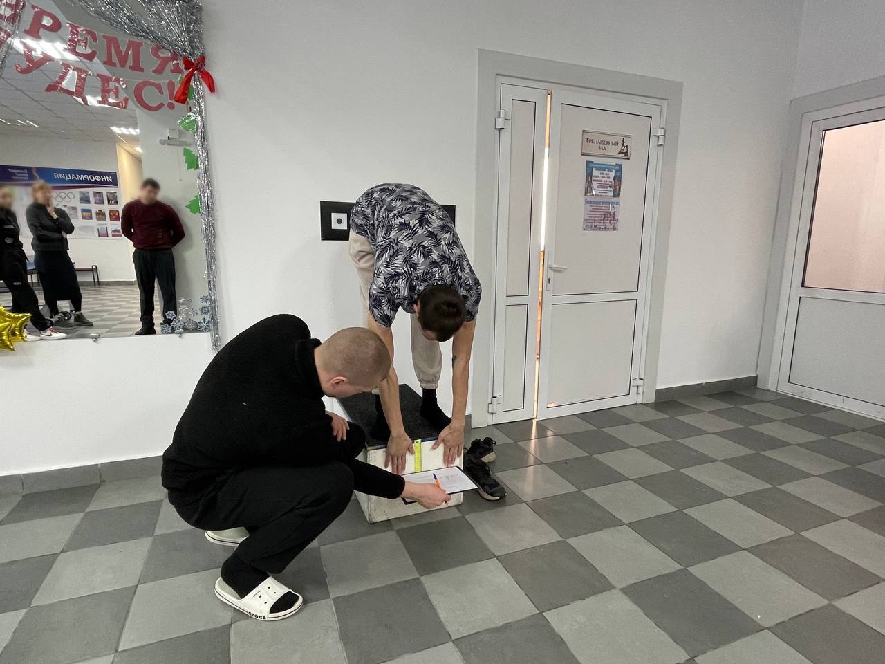 Осужденные к наказаниям без лишения свободы, состоящие на учете в Иланском МФ УИИ ГУФСИН впервые приняли участие в сдаче норм ГТО