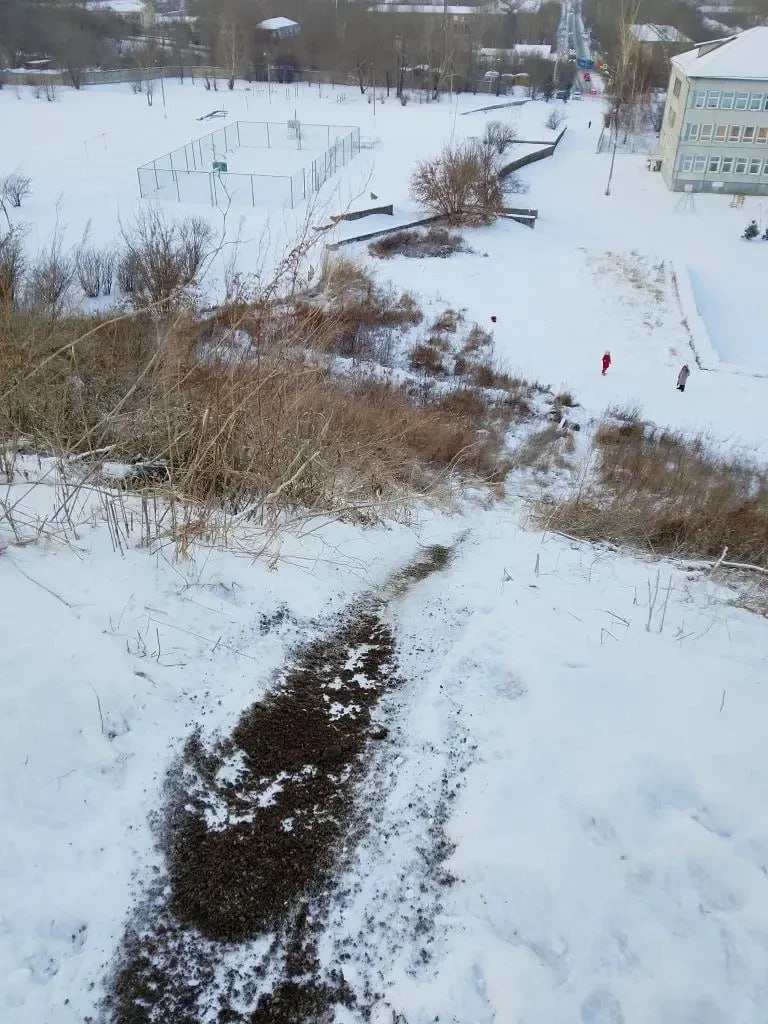 Красноярцев предупредили об опасности стихийных горок