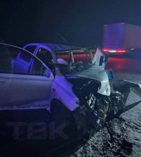 «Ищем свидетелей ДТП.. Авария произошла 8 декабря примерно в 19:15 на трассе Красноярск-Сосновоборск. Ищем свидетелей и видео с регистратора»