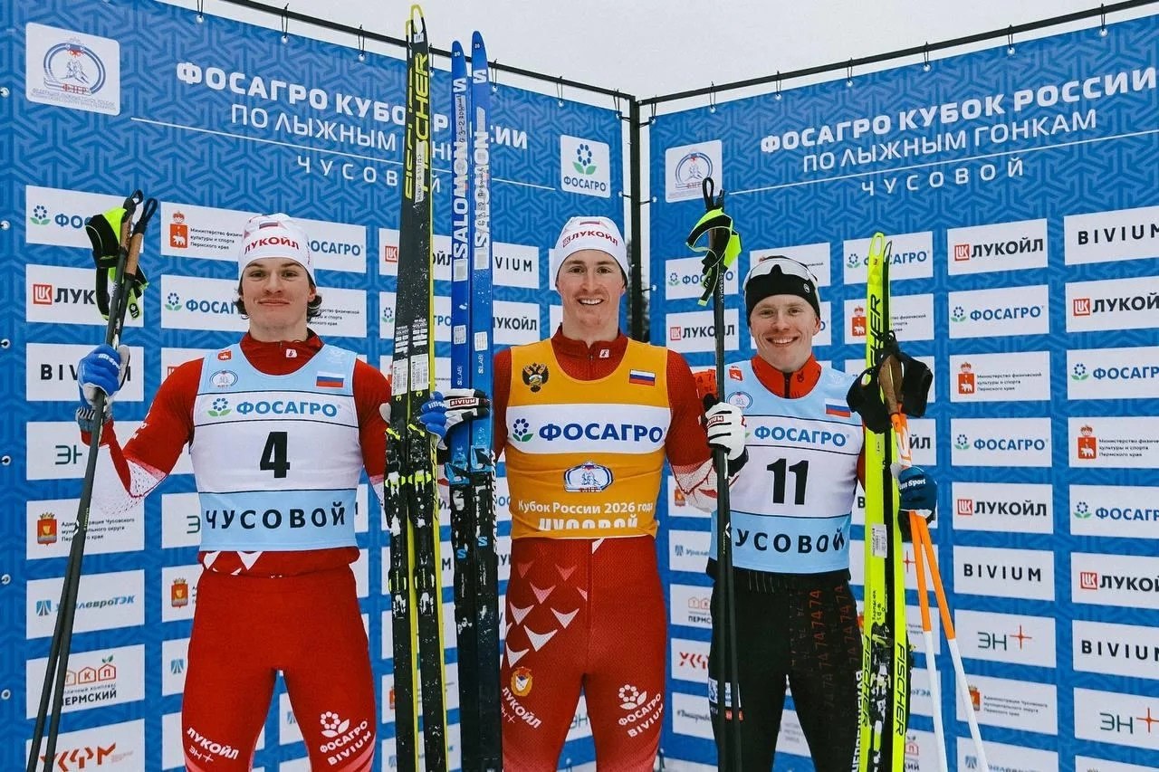 Данила Карпасюк завоевал бронзу этапа Кубка России по лыжным гонкам