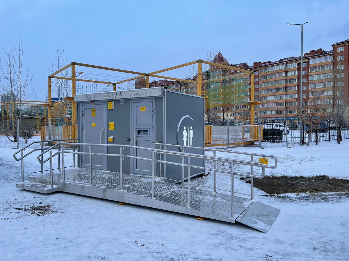 В красноярских районах появятся новые общественные туалеты
