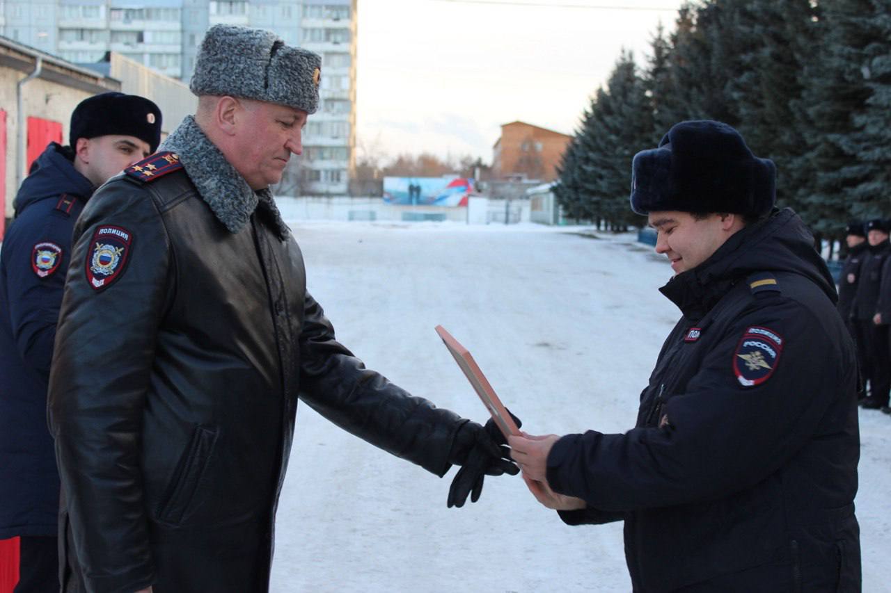 Торжественное построение в День образования полка ППСП Торжественное построение в День образования полка ППСП