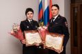 Начальник ГУ МВД России по Красноярскому краю Александр Соловьёв вручил ведомственные награды наиболее отличившимся сотрудникам органов внутренних дел