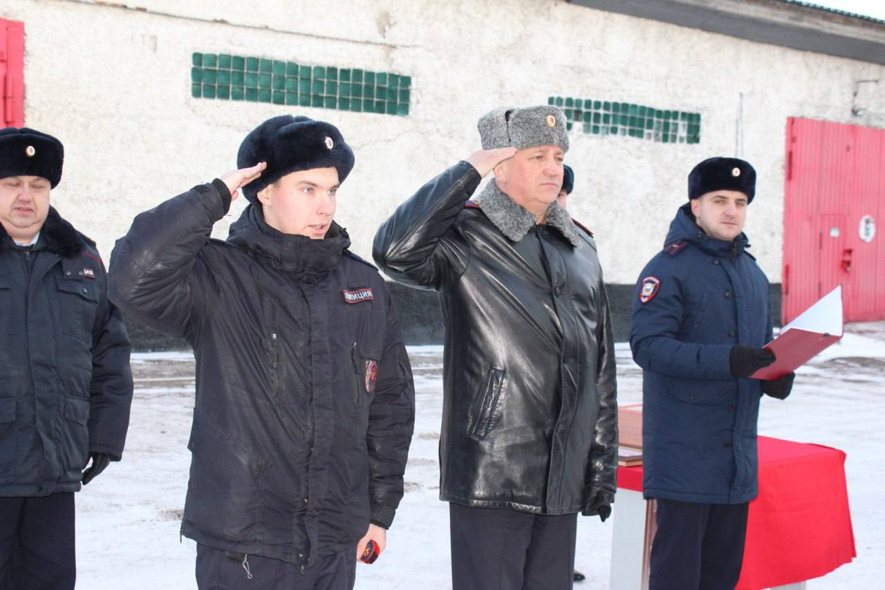 Торжественное построение в День образования полка ППСП Торжественное построение в День образования полка ППСП