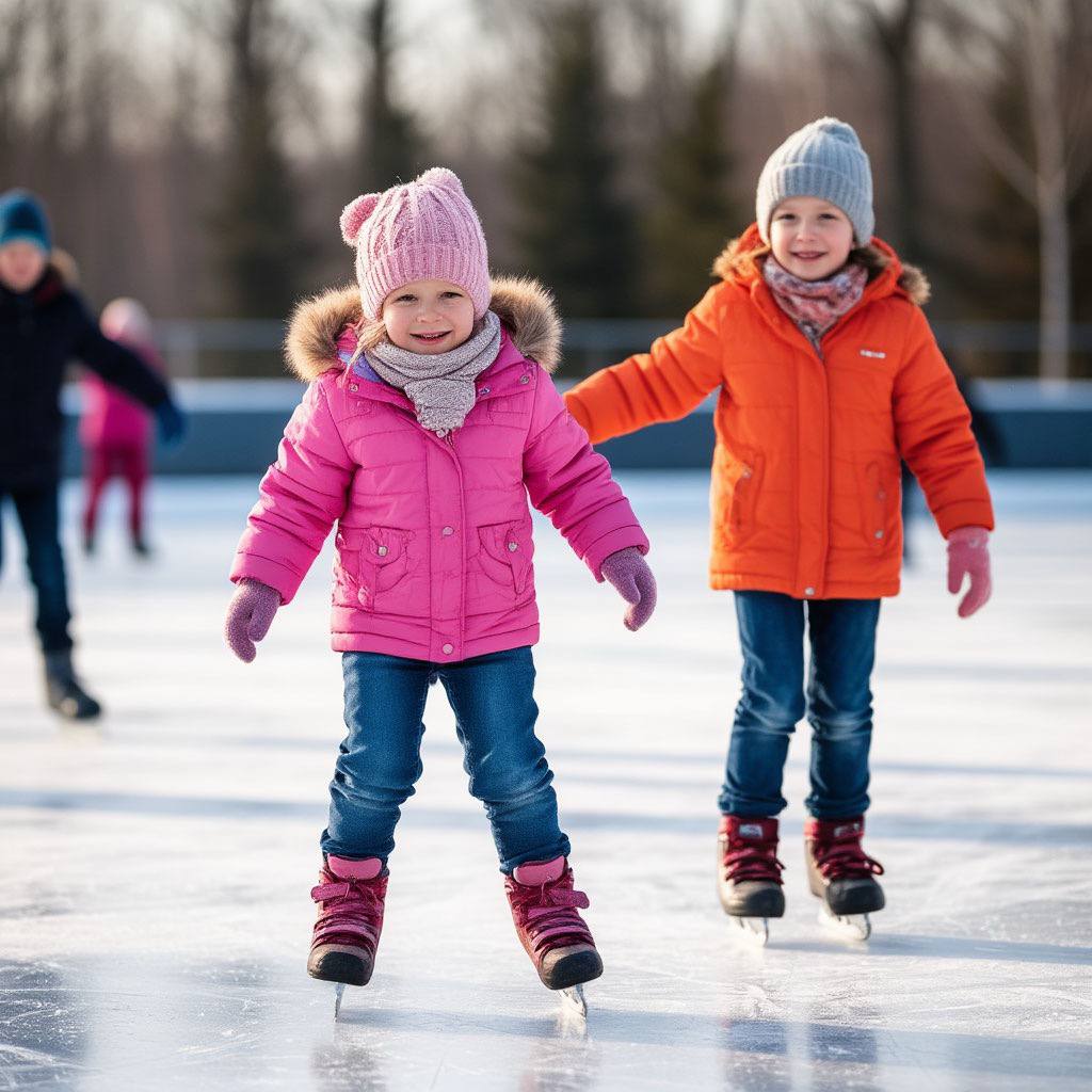 93 бесплатных катка открылось в Красноярске